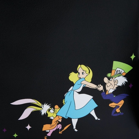 Loungefly Disney Alice in Wonderland backpack - Picture 5 of 8